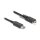 Delock Aktives Optisches Kabel USB 10 Gbps Typ-A Stecker zu USB Type-C™ Stecker mit Schrauben seitlich 7,5 m
