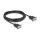 Delock RS-232 Kabel Seriell D-Sub9 Buchse zu Buchse mit schmalem Steckergehäuse 5 m