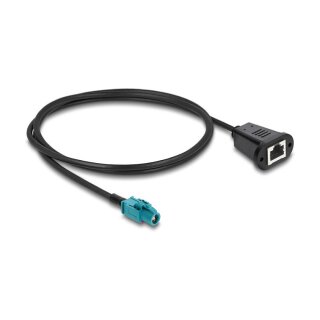 Delock Kabel HSD Z Buchse zu RJ45 Buchse 1 m