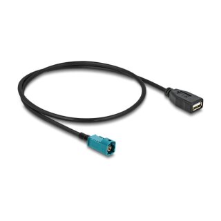Delock Kabel HSD Z Stecker zu USB 2.0 Typ-A Buchse 0,5 m
