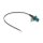 Delock Antennenkabel FAKRA Z Stecker zu offenen Kabelenden 1,13 - 20 cm 1 vorgestanztes Loch