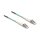 Delock LWL Kabel LC Duplex zu LC Duplex Multimode OM3 75 m