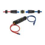 Delock Kabelverbinder RJ45 Buchse zu RJ45 Buchse mit M23...