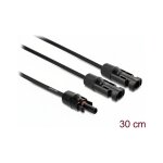 Delock DL4 Solar Splitter Kabel 2 x Stecker zu 1 x Buchse...