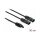 Delock DL4 Solar Splitter Kabel 2 x Stecker zu 1 x Buchse 30 cm schwarz