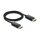 Delock Koaxiales DisplayPort Kabel 16K 60 Hz 80 Gbps mit Geflechtmantel 2 m