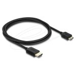Delock Koaxiales High Speed HDMI Kabel HDMI Stecker zu...