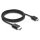 Delock Koaxiales High Speed HDMI Kabel HDMI Stecker zu Mini HDMI Stecker 8K 60 Hz mit Geflechtmantel 2 m