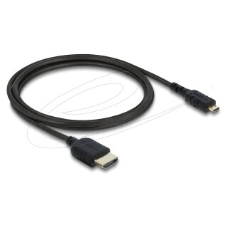 Koaxiales High Speed HDMI Kabel HDMI Stecker zu Micro HDMI Stecker 8K 60 Hz 1 m