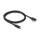 Koaxiales USB 40 Gbps Kabel gewinkelt links / rechts USB PD 3.1 240 W 1 m