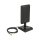 Delock LTE Antenne SMA Stecker 2 - 4 dBi omnidirektional mit magnetischem Standfuß und Anschlusskabel (ULA 100, 1 m) schwarz