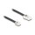 Delock Telefonkabel RJ45 Stecker zu RJ11 Stecker schwarz 1 m