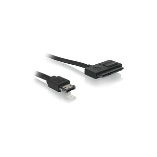 Delock Kabel Power Over eSATA > SATA 22 Pin 0,5 m