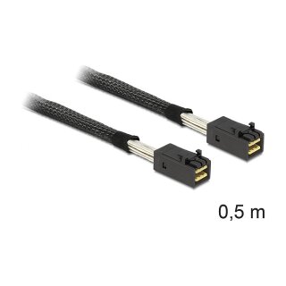 Delock Kabel Mini SAS HD SFF-8643 > Mini SAS HD SFF-8643 0,5 m