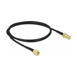 Antennenkabel SMA Stecker zu SMA Buchse LMR/CFD100 0,9 m low loss