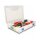 Kabelbinder Sortimentsbox mit Kabelbinderzange 600-teilig farbig