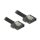 Delock SATA 6 Gb/s Kabel 50 cm schwarz FLEXI