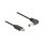 Delock USB Type-C™ Stromkabel zu DC 5,5 x 2,1 mm Stecker gewinkelt 1,5 m