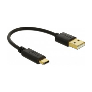 USB Ladekabel Typ-A zu USB Type-C™ 15 cm