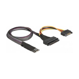 Delock M.2 Key M zu U.2 SFF-8639 NVMe Adapter mit 50 cm Kabel