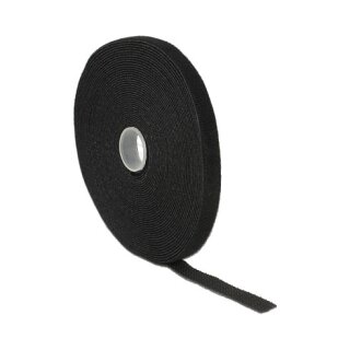 Delock Klettband auf Rolle L 10 m x B 13 mm schwarz