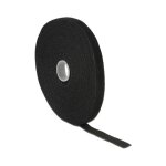 Delock Klettband auf Rolle L 10 m x B 13 mm schwarz