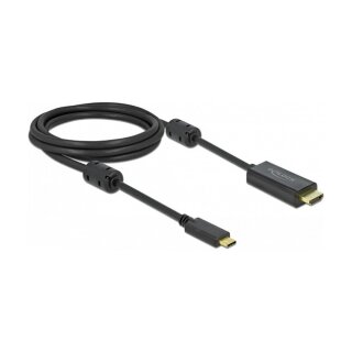 Delock Aktives USB Type-C™ zu HDMI Kabel (DP Alt Mode) 4K 60 Hz 2 m