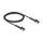 Delock RJ45 Slim Netzwerkkabel Cat.8.1 U/FTP winkelbar bis 40 Gbps schwarz 2 m