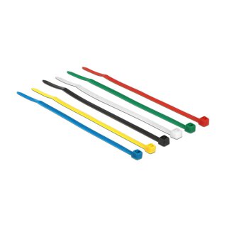 Delock Kabelbinder farbig L 100 x B 2,5 mm 100 Stück