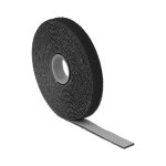 Klettband auf Rolle L 5 m x B 13 mm schwarz