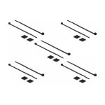 Delock Befestigungssockel 20 x 20 mm mit Kabelbinder L...