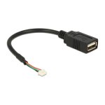 Delock Kabel USB 2.0 Pfostenbuchse 1,25 mm 4 Pin > USB...