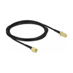 Delock Antennenkabel SMA Stecker zu SMA Buchse LMR/CFD100...
