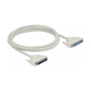 Delock Serielles Kabel D-Sub 37 Stecker zu Buchse 3 m