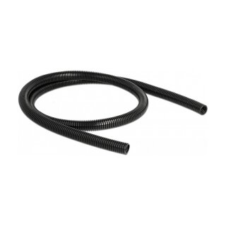 Delock Kabelschutzschlauch 1 m x 13 mm schwarz