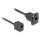 Delock D-Typ RJ10 Kabel Buchse zu Buchse schwarz 30 cm