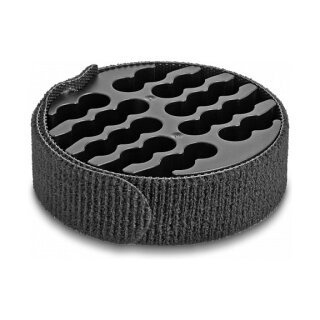 Delock Kabel-Organizer mit Klettkabelbinder schwarz