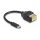 Delock USB 2.0 Kabel USB Type-C™ Stecker zu Terminalblock Adapter mit Drucktaster 15 cm
