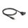 Delock SuperSpeed USB 10 Gbps (USB 3.2 Gen 2) Kabel USB Type-C™ Stecker zu USB Typ-A Buchse 1 m zum Einbau schwarz