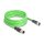 Delock M12 Kabel A-kodiert 8 Pin Stecker zu Buchse PUR (TPU) 5 m