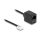 Delock Telefonkabel RJ11 Stecker zu RJ45 Buchse schwarz 2 m