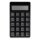 2 in 1 USB Typ-A Nummernblock mit Taschenrechner Funktion 2,4 GHz kabellos schwarz