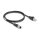 Delock M12 Kabel D-kodiert 4 Pin Stecker zu RJ45 Stecker PVC 1 m