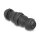 Delock Kabelverbinder LSA zu LSA Cat.6A IP68 staub- und wasserdicht schwarz
