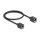 Netzwerk Verlängerungskabel Kupplung RJ45 Buchse zu RJ45 Buchse Cat.6A S/FTP 0,5 m schwarz