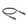 RJ45 Slim Netzwerkkabel Cat.8.1 U/FTP winkelbar bis 40 Gbps schwarz 1 m