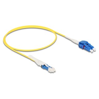LWL Kabel CS Stecker zu LC Duplex UPC Singlemode G657A2 / OS2 Uniboot 0,5 m