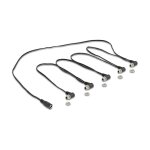DC Splitter Kabel 1 x Buchse gerade zu 5 x Buchse 5,5 x...