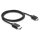 Delock Koaxiales High Speed HDMI Kabel HDMI Stecker zu Mini HDMI Stecker 8K 60 Hz mit Geflechtmantel 1 m