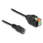 Delock DC 5,5 x 2,1 mm Buchse zu 2 Pin Terminalblock...